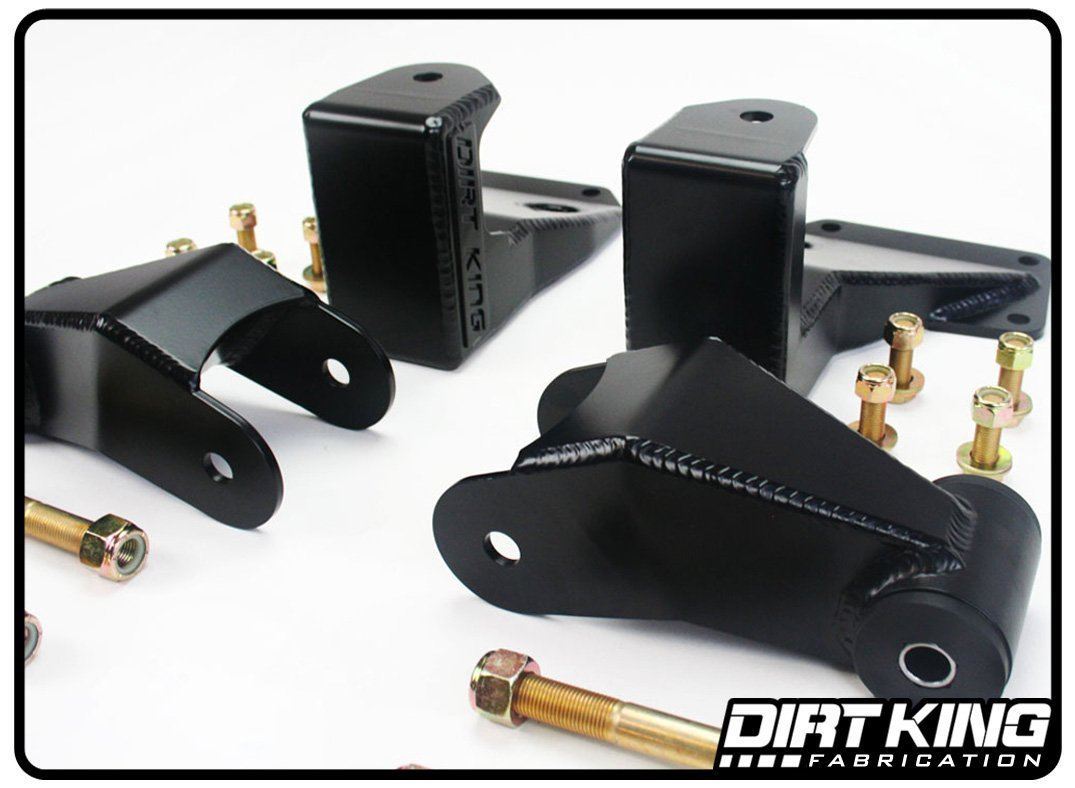 99-18 Chevy/GM 1500 Shackle and Hanger Kit - Heavy Duty Suspension Lift Replacement Parts for Off-Road Trucks & Towing
