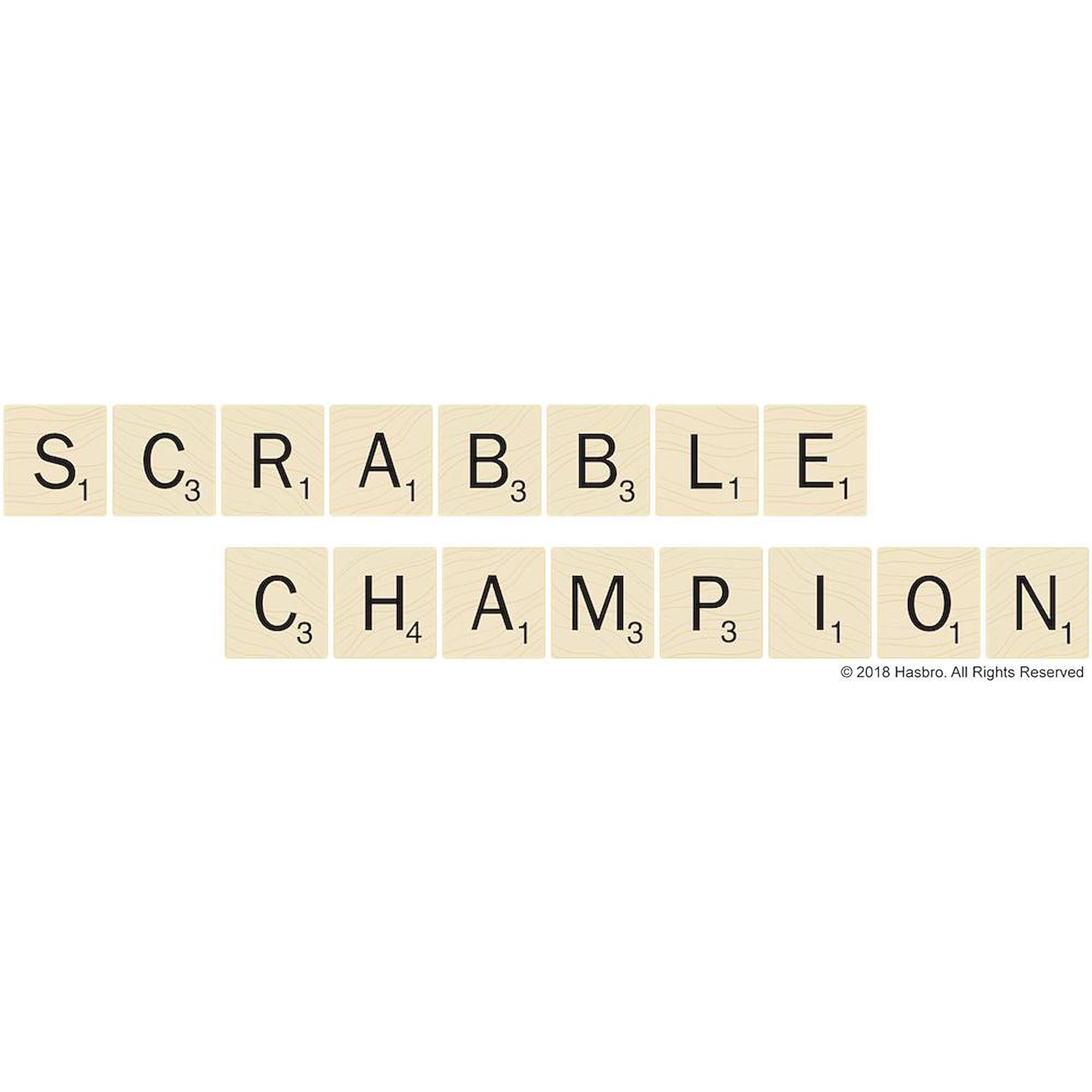 Scrabble Champion 15 oz Ceramic Coffee Mug - Perfect for Coffee, Tea & Hot Drinks - Great Gift for Board Game Lovers & Word Puzzle Enthusiasts - Ideal for Home, Office or Game Nights