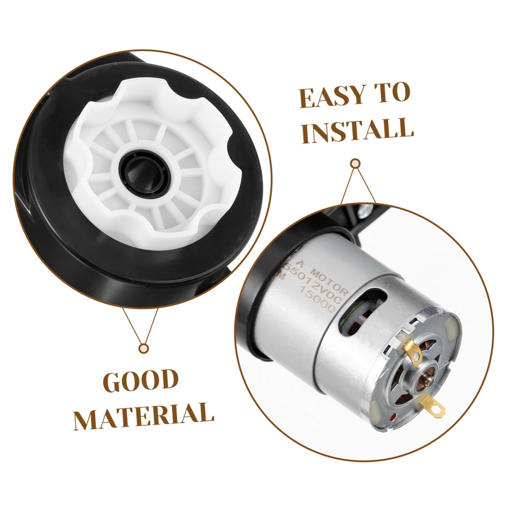 Kids Car Gear Box - Simple Gear Case for Electric Motor Cars, Gear Case Fork Seal Driver - Durable Toy Car Accessories for Boys & Girls - Perfect for DIY Car Projects, STEM Learning & Playtime Fun