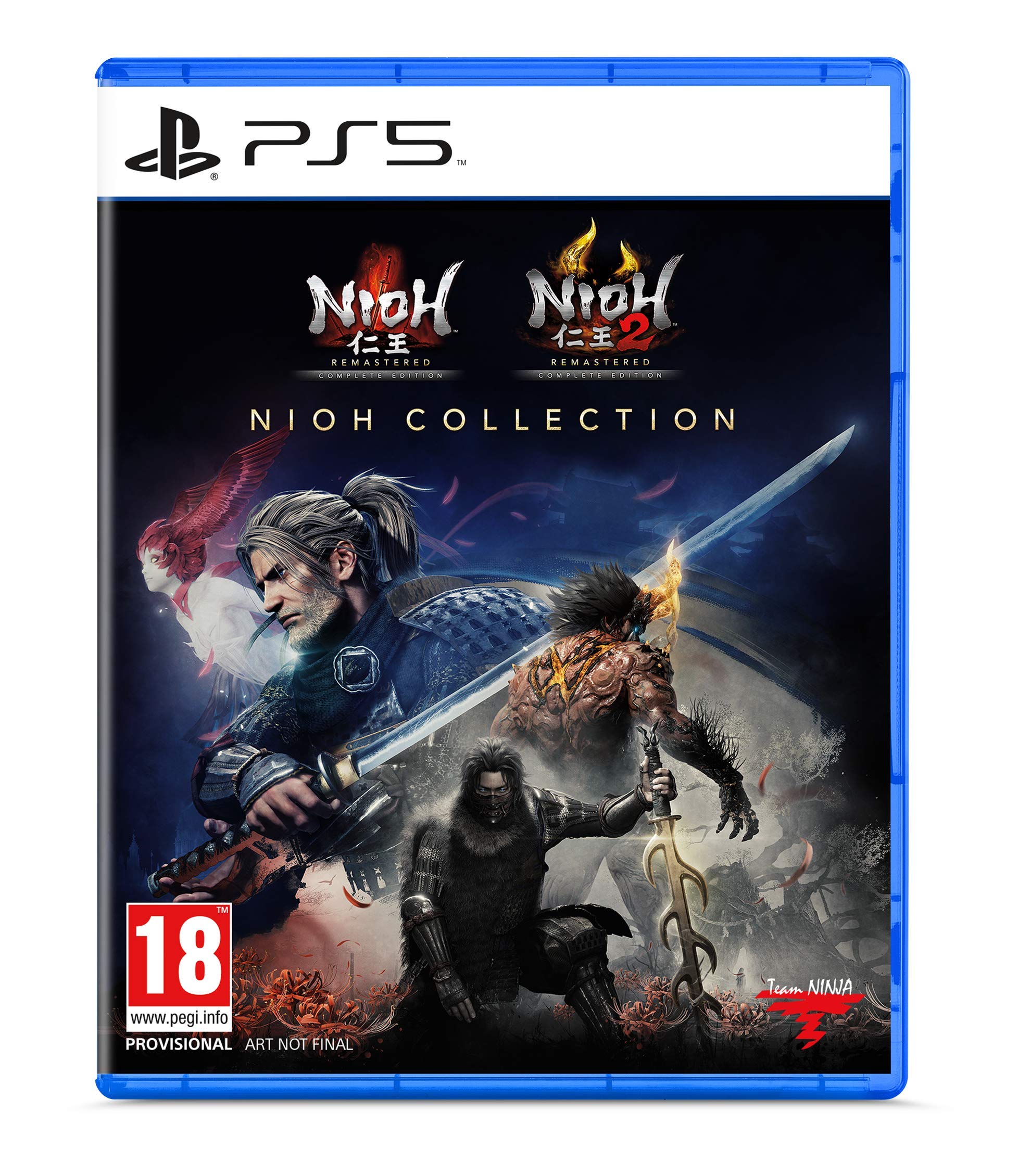 Nioh Collection for PS5 - Action RPG Game Bundle with Nioh & Nioh 2 | Epic Samurai Adventure | Perfect for Fans of Dark Souls & Sekiro | Great for Single Player & Co-op Gaming