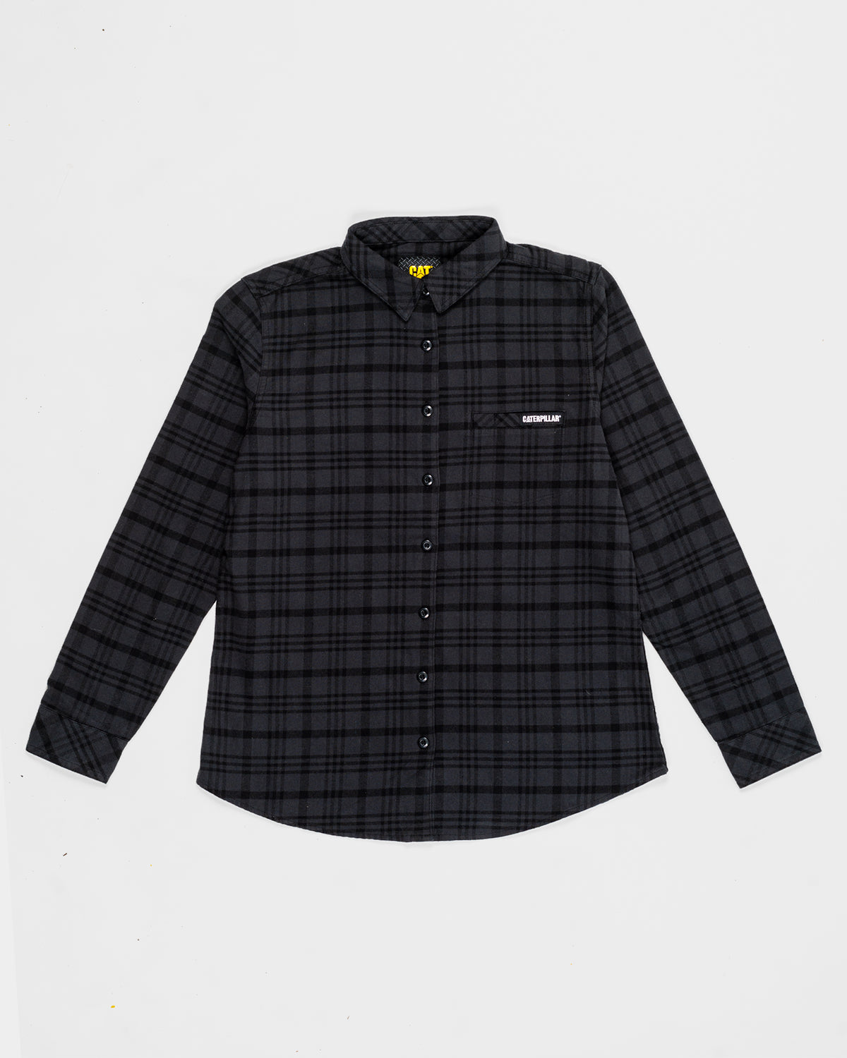 Women's Stretch Flannel Shirt - Soft & Comfortable Plaid Button-Up Shirt for Casual Wear, Outdoor Activities & Layering