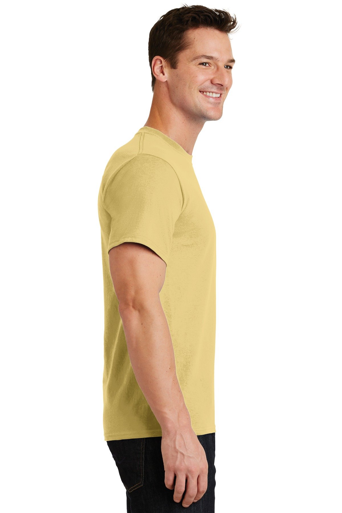 Port & Company PC61 Essential Men's T-Shirt - Soft Cotton Crew Neck Tee for Casual Wear, Work & Everyday Comfort