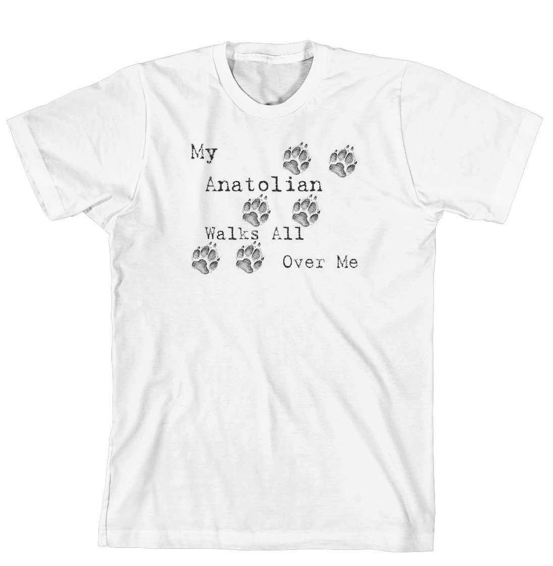 Cahoon's Closet Anatolian Dog Lover T-Shirt - Funny Dog Walking Owner Humor Graphic Tee for Pet Lovers, Dog Owners & Anatolian Shepherd Fans | Perfect for Casual Wear, Dog Parks & Pet Owner Gifts