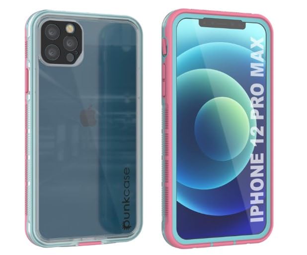 **Punkcase Waterproof iPhone 12 Pro Max Case (6.7