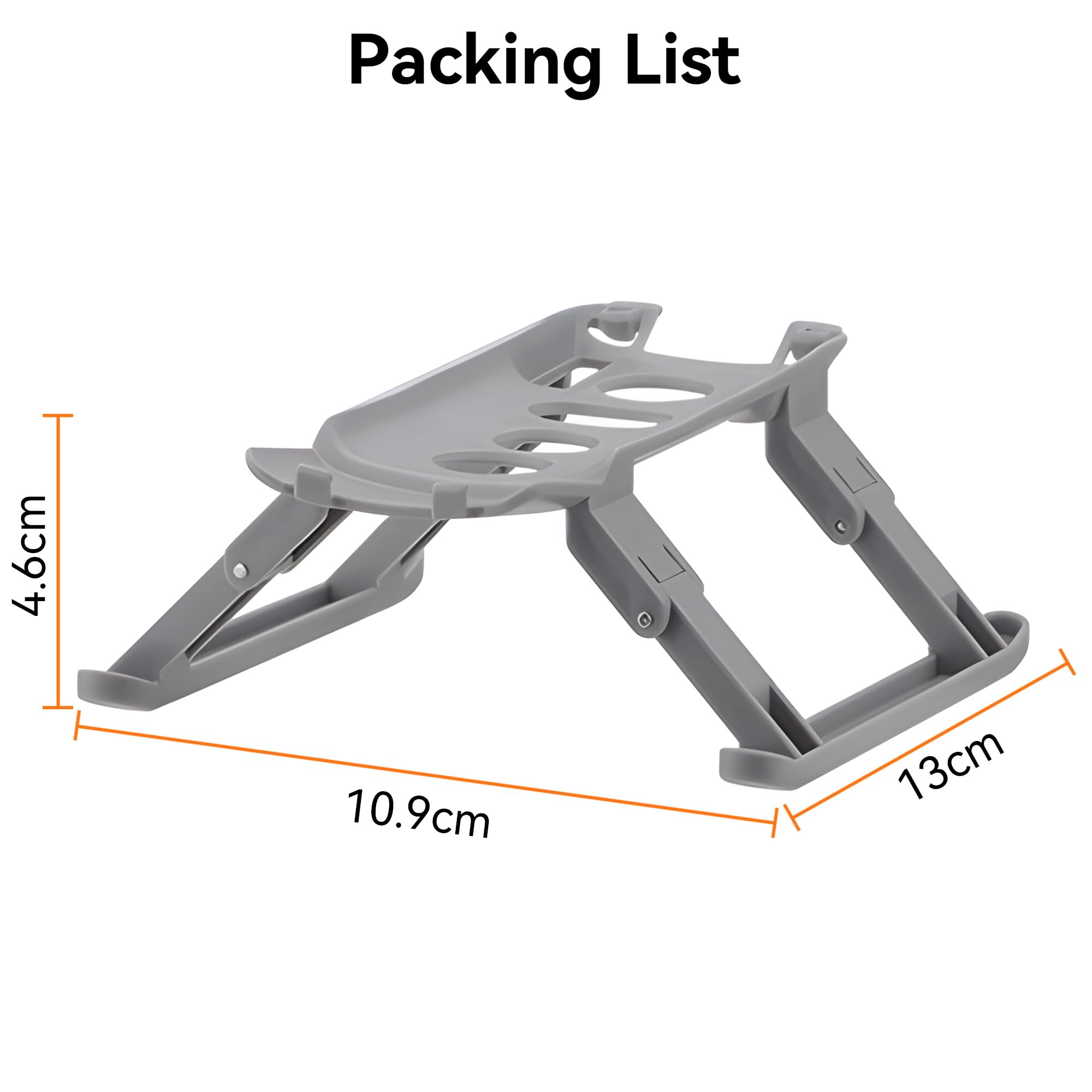 DJI Air 3S/Air 3 Drone Foldable Landing Gear - Quick Release Extension Legs Kit | Durable Accessories for Stable Takeoff & Landing | Perfect for Outdoor Aerial Photography & Travel