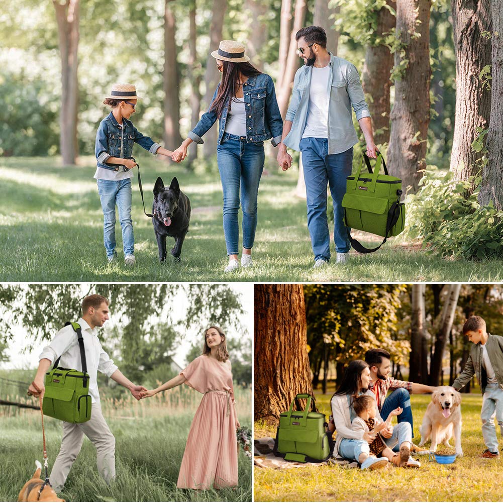 Modoker Pet Travel Bag - Airline Approved Tote Organizer for Dogs & Cats with Multi-Function Pockets - Perfect for Weekend Trips, Vet Visits & Outdoor Adventures