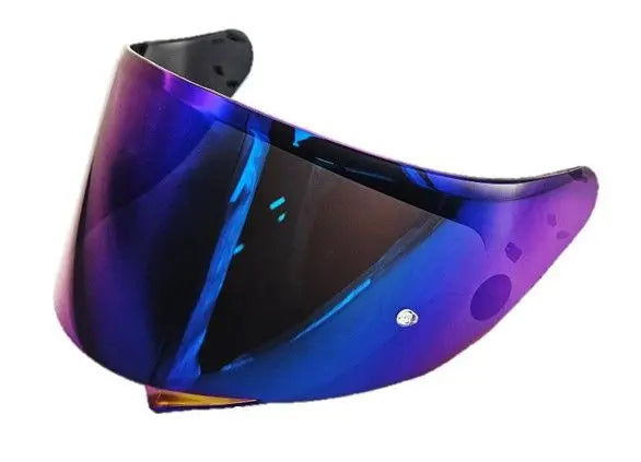 Airoh Connor Spark 2 Motorcycle Helmet Visor - Anti-Fog Iridium Mirror Lens for Enhanced Visibility | Perfect for Street Riding, Racing & Adventure Touring