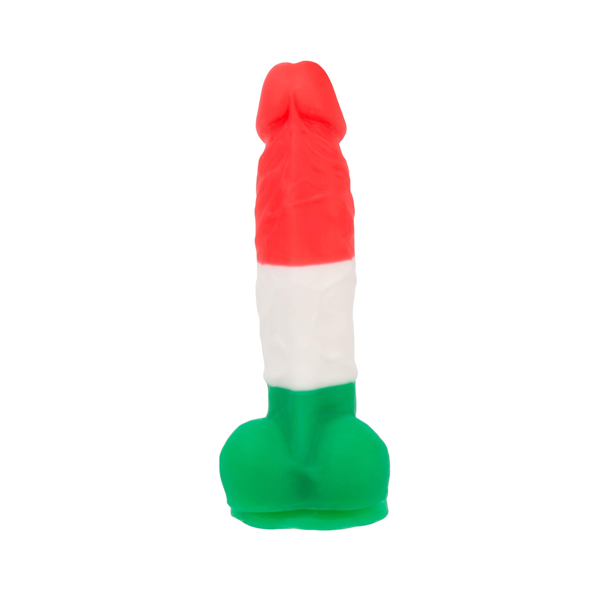 7 Inch Multicolor Silicone Dildo with Strong Suction Cup - Harness Compatible Adult Sex Toy for Couples & Solo Play - Waterproof & Body-Safe for Shower, Bedroom & BDSM Scenes