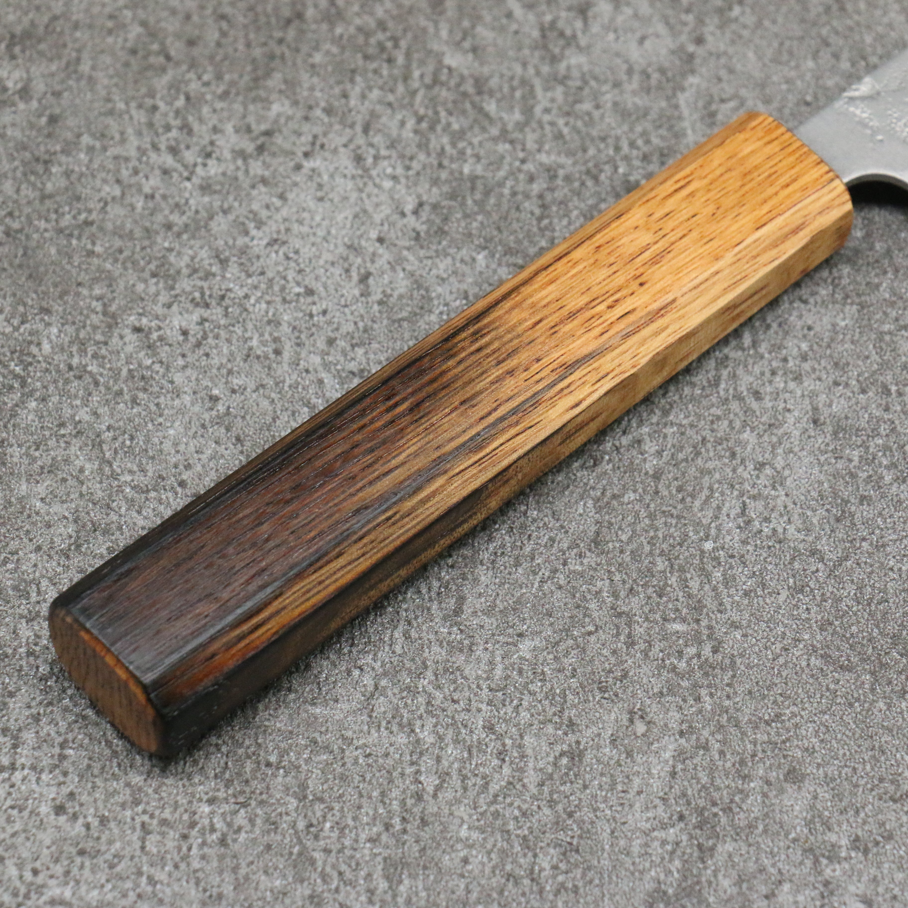 Seisuke SLD Washiji Petty Utility Knife 135mm - Japanese High Carbon Steel Blade with Burnt Oak Handle - Perfect for Slicing, Chopping & Precision Kitchen Tasks