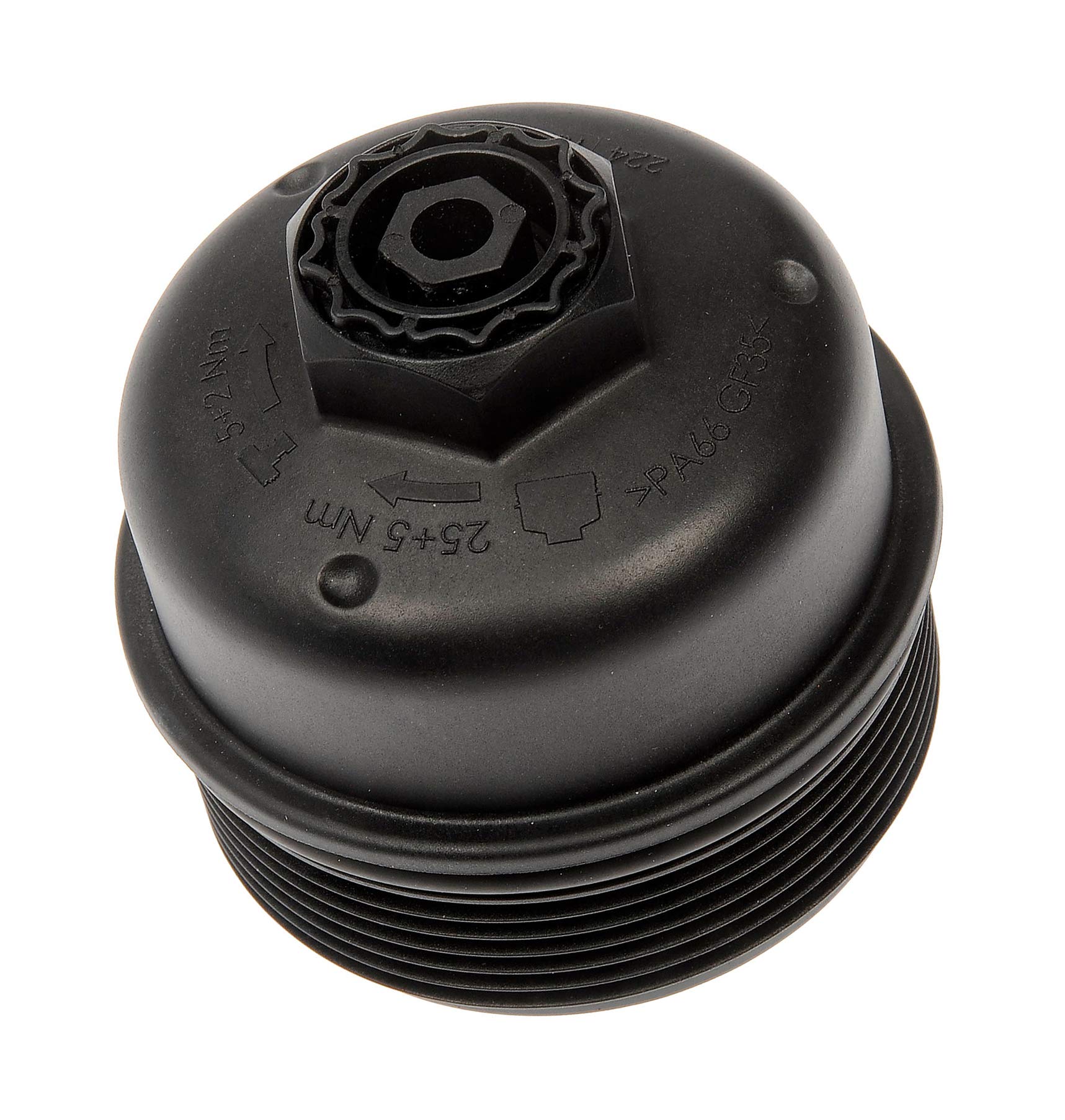 APDTY 142724 Oil Filter Cap - Plastic Replacement for 03N115433 | Compatible with Volkswagen, Audi | Durable Engine Protection for Smooth Performance
