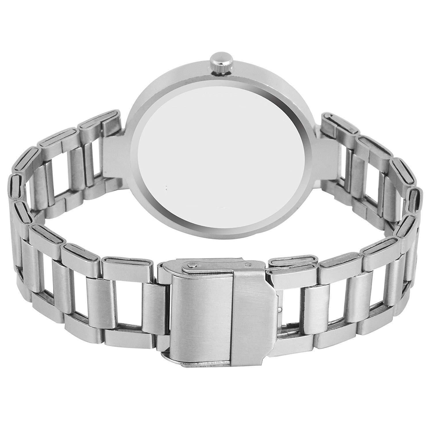 Acnos® Premium Stainless Steel & Titanium Analog Watch with Rose Gold Heart-Shaped Diamond Bracelet - 4 Dial Designs, Pack of 2 - Perfect for Valentine's Day, Anniversary & Special Occasion Gifts