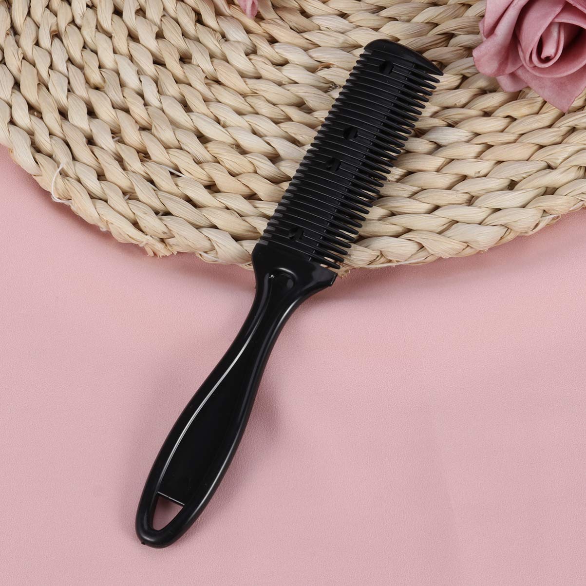 Professional Hair Clipper Comb & Razor Kit - Slim Haircut Shaper Tool for Men & Women - Barber Scissors & Blade for Precision Styling at Home or Salon