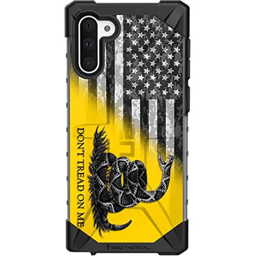 Don't Tread on Me Flag on US Camo Subdued Flag