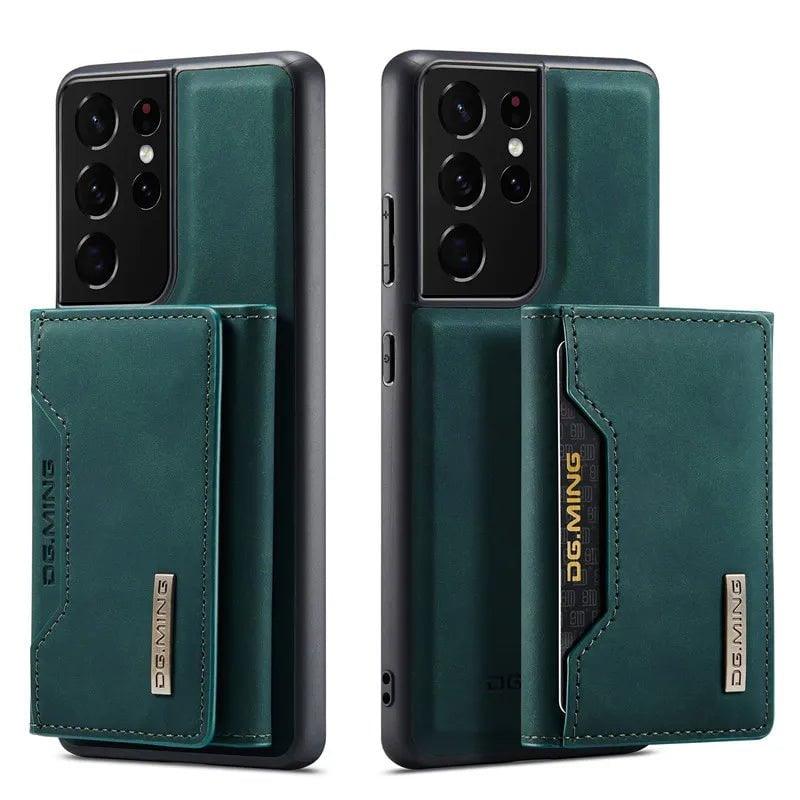 Samsung Galaxy S24 Ultra Retro Flip Vegan Leather Phone Case - Stylish & Protective Cover for Everyday Use, Work & Travel
