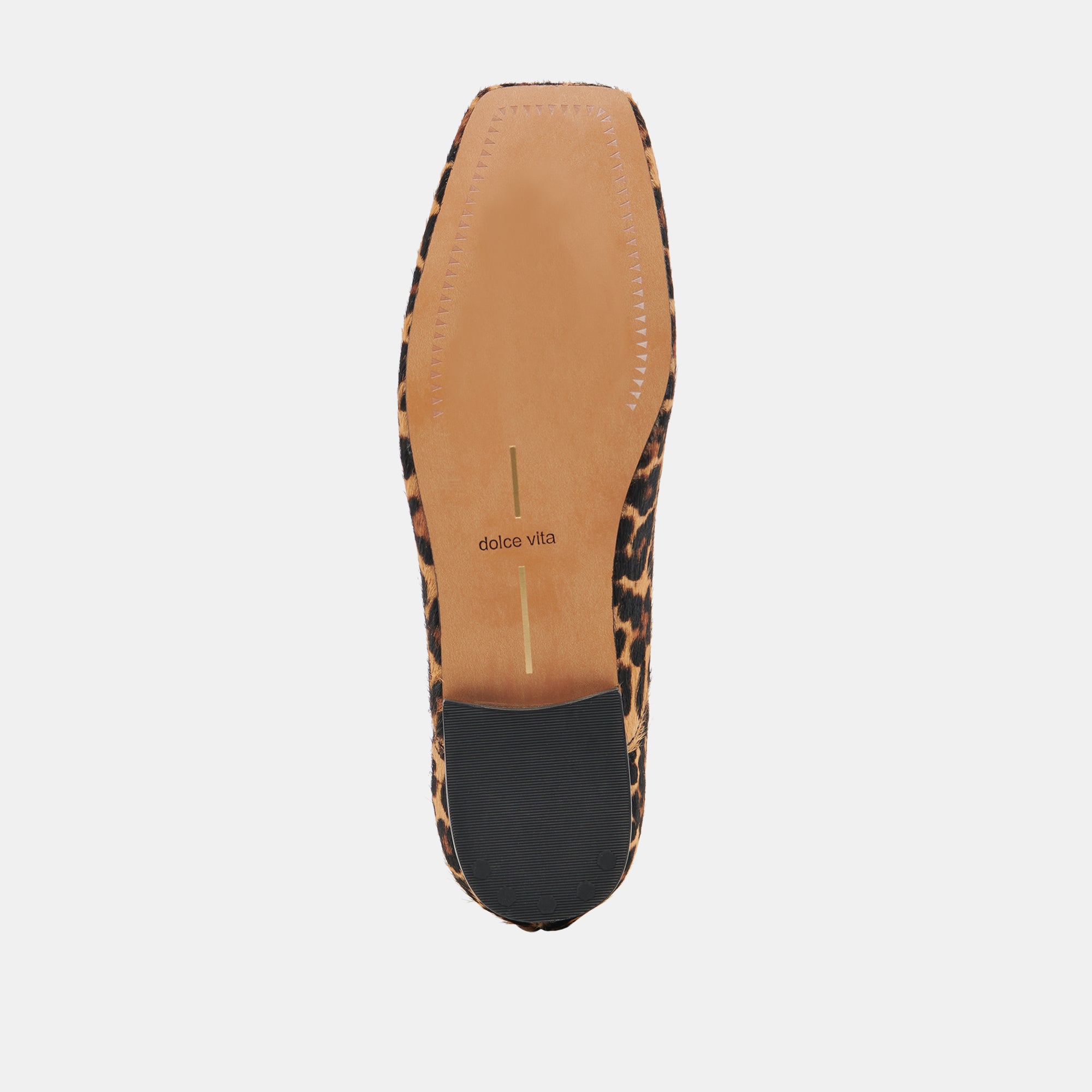 ANISA Ballet Flats - DK Leopard Calf Hair Women's Shoes | Comfortable & Stylish for Work, Travel & Casual Wear