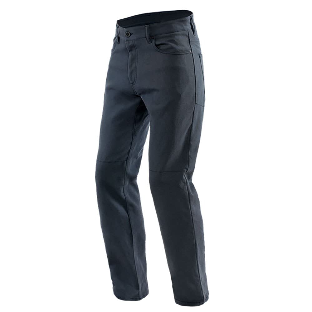 Dainese Men's Casual Textile Motorcycle Pants - Blue, Size 38 (US) | Comfortable Riding Gear for Commuting & Urban Adventures