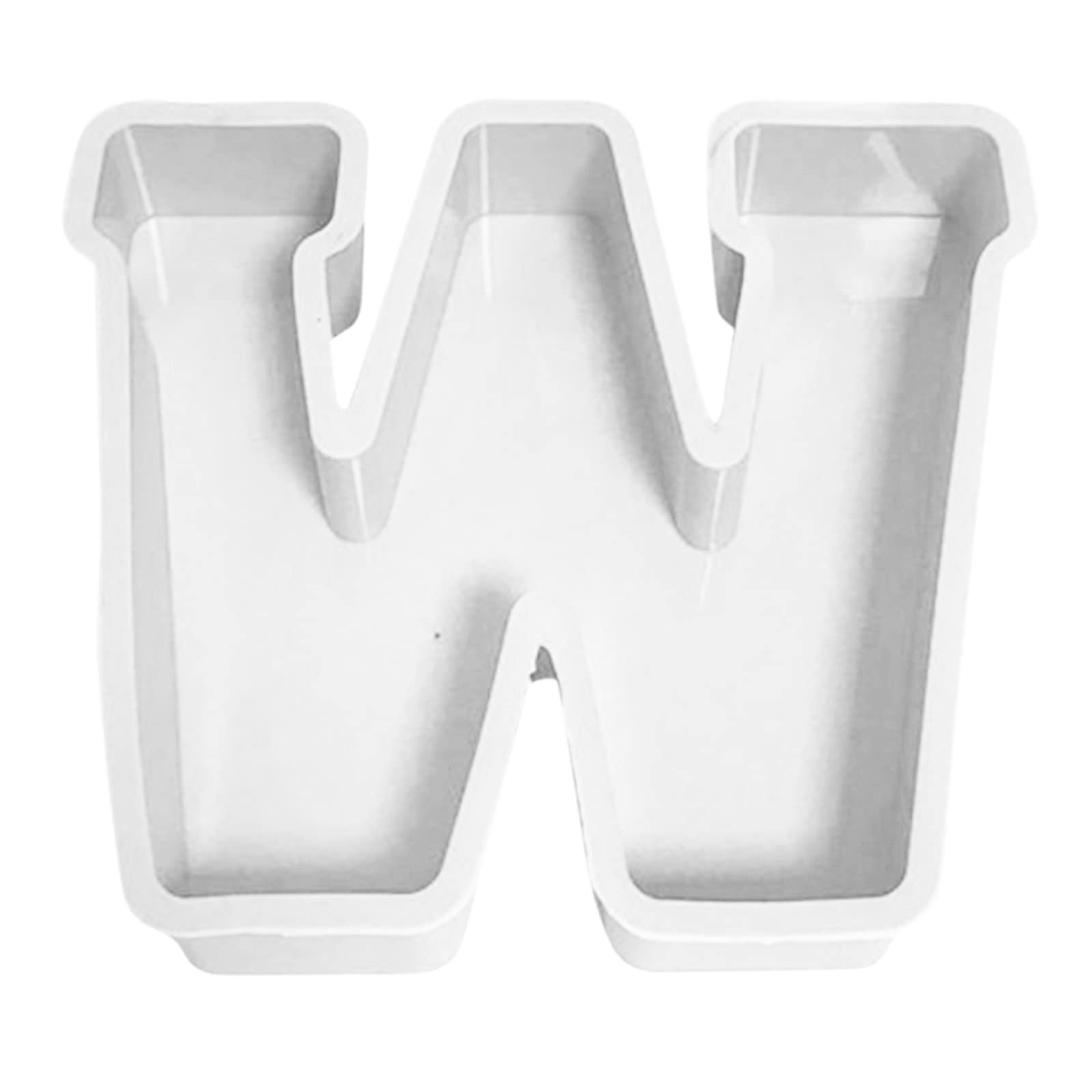 26-Piece Crystal Alphabet Silicone Cake Molds for DIY Baking - Old English Letter M Cake Decorating Accessories for Cupcakes, Cookies, and Fondant
