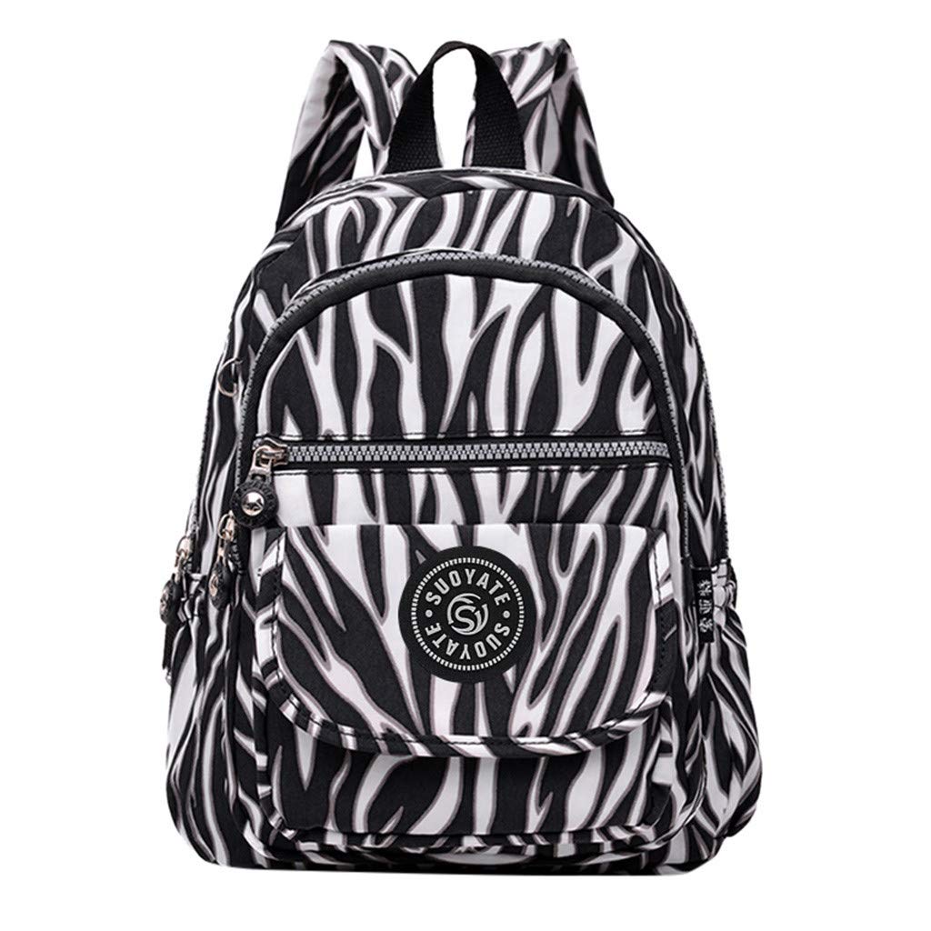 F_Gotal Women's Leather Backpack Purse - Anti-Theft Nylon Travel Shoulder Bag, Casual Daypack Satchel for School, Work & Daily Commute | Perfect for College, Office & Weekend Adventures