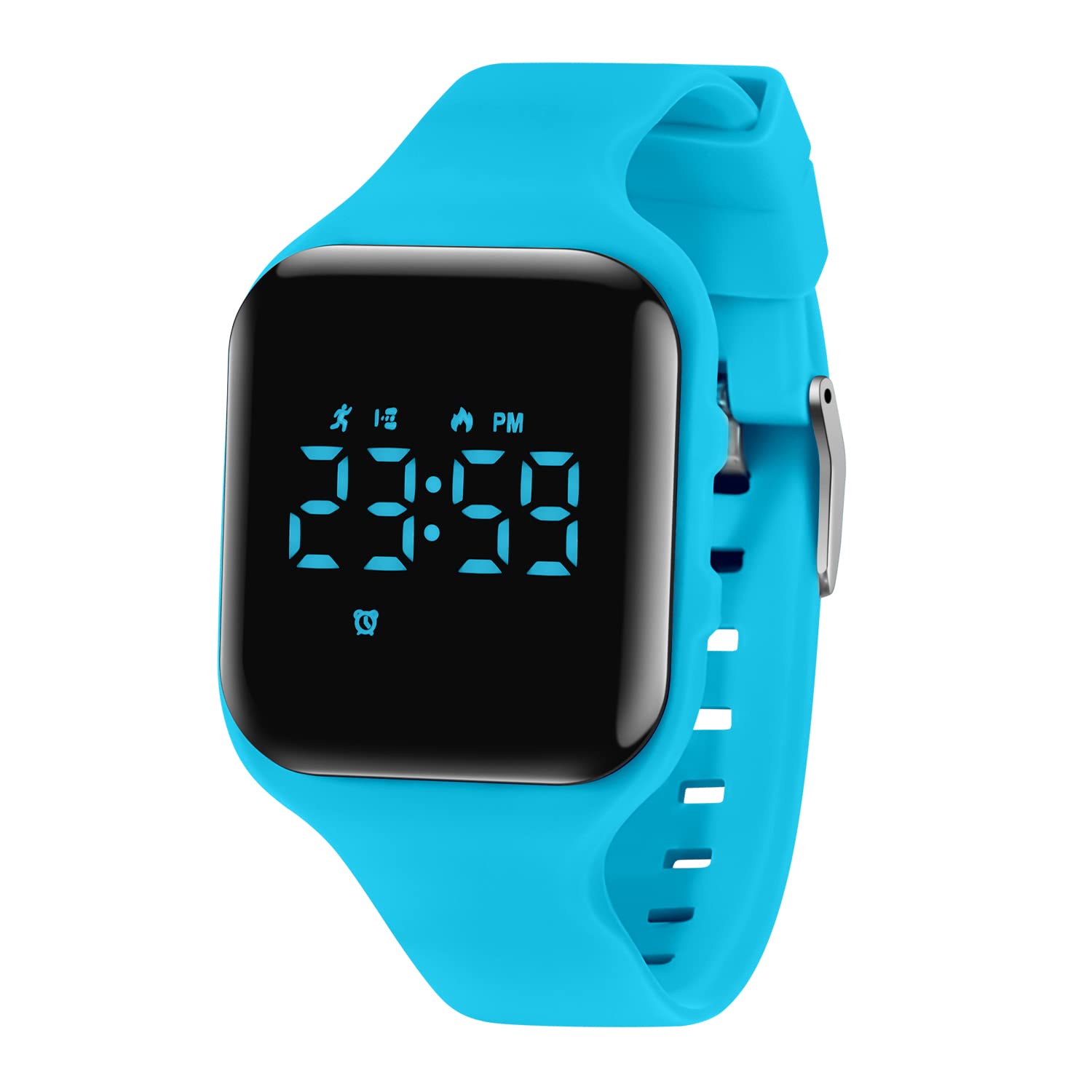 Digital Kids Watch for Boys & Girls Ages 5-12 - Waterproof Fitness Tracker with Alarm, Stopwatch & Step Counter - No App Needed - Perfect Sports Watch Gift for Children & Teens - Ideal for School, Sports & Outdoor Activities