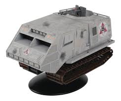 Battle Star Galactica Official Landram Ship Model - Collectible Replica from The Official Ships Collection | Perfect for Sci-Fi Fans, Display & Gift Giving