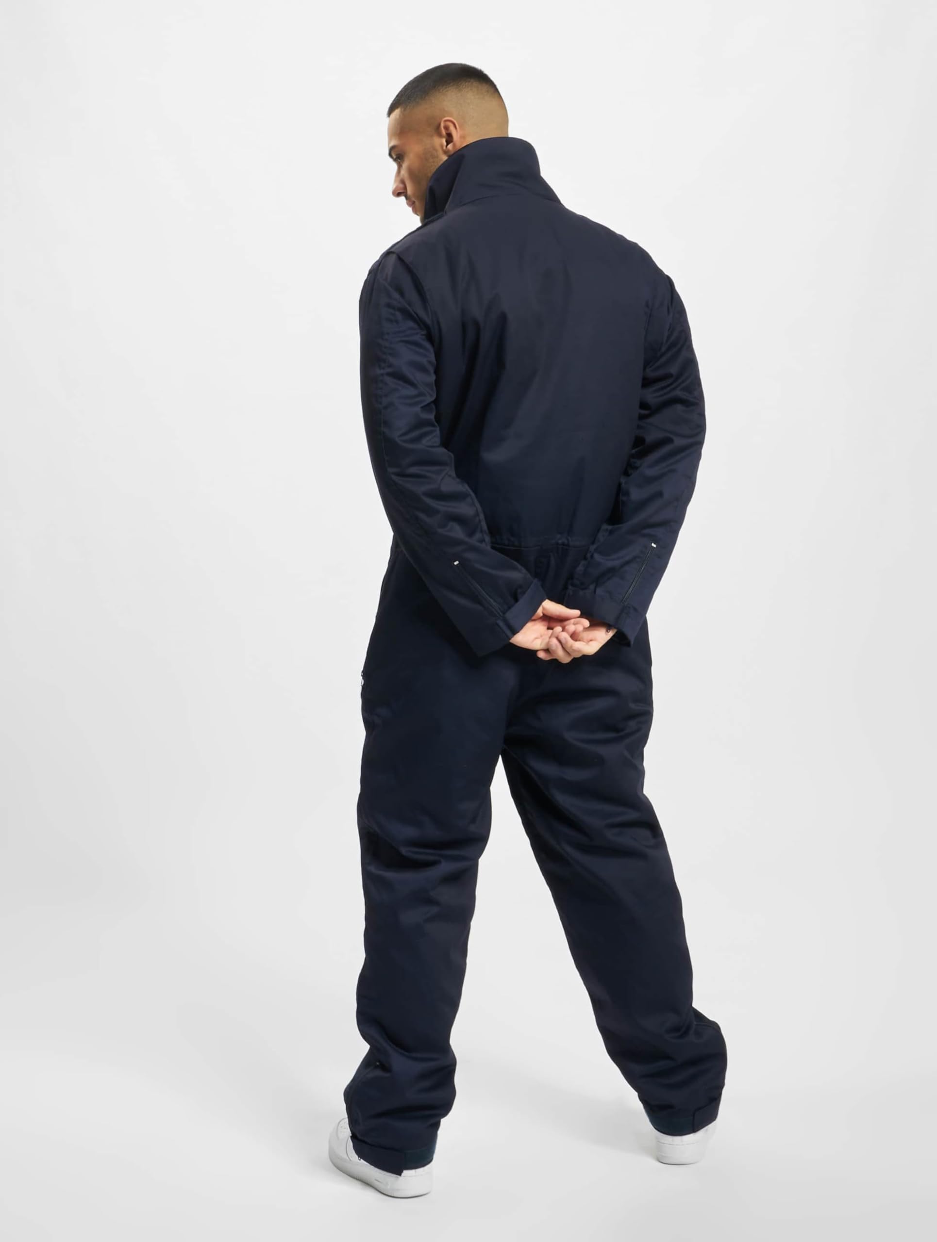Brandit Panzerkombi Men's Work Overalls - Durable Navy Blue Coveralls for Construction, Mechanics & DIY Projects