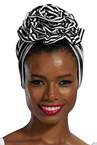 Stylish Cotton Turban Head Wrap for Women - Soft & Breathable Hair Scarf - Perfect for Yoga, Beach, or Everyday Fashion Accessory