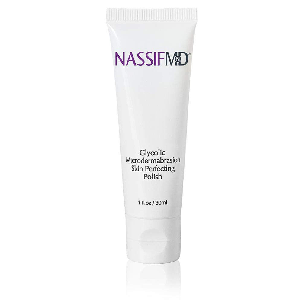 Glycolic Acid Microdermabrasion Face Scrub - Exfoliating & Brightening Treatment for Glowing Skin | 1oz/30ml | Perfect for Acne, Blackheads & Anti-Aging Skincare Routine