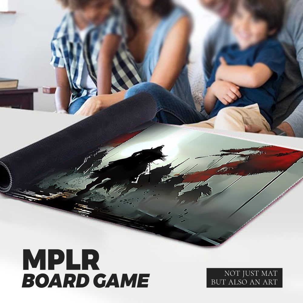 60 x 35 cm MTG Playmat Set with Free Waterproof Bag - Compatible with OCG CCG RPG TCG Games - Non-Slip Mouse Pad for Magic: The Gathering, Yu-Gi-Oh, Pokemon - Perfect for Tournaments, Gaming Sessions & Collectors (MTG 31 (10), Zone-Free Design