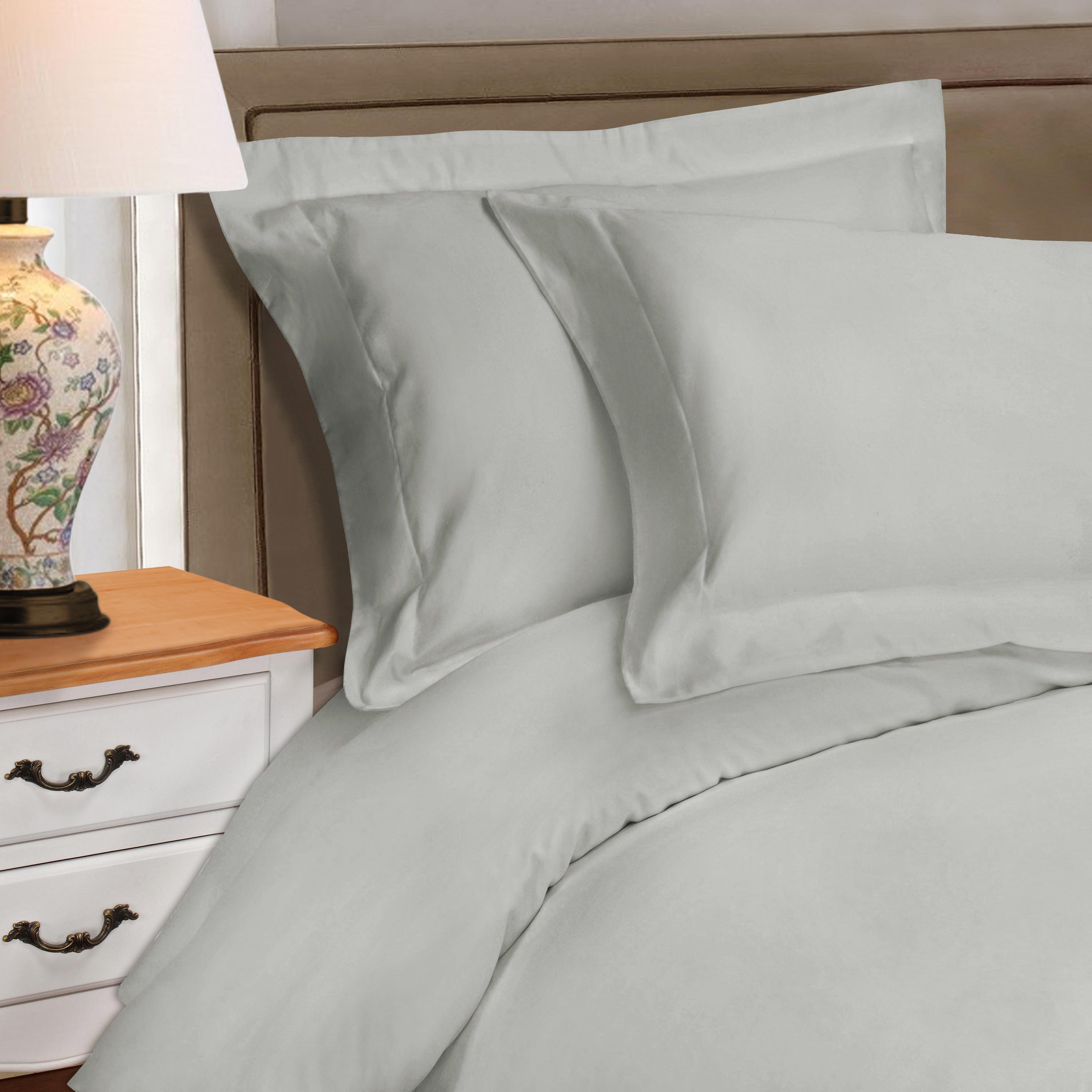 Premium Egyptian Cotton 530 Thread Count Duvet Cover Set - Ultra Soft & Breathable Bedding for Luxury Hotels & Master Bedrooms
