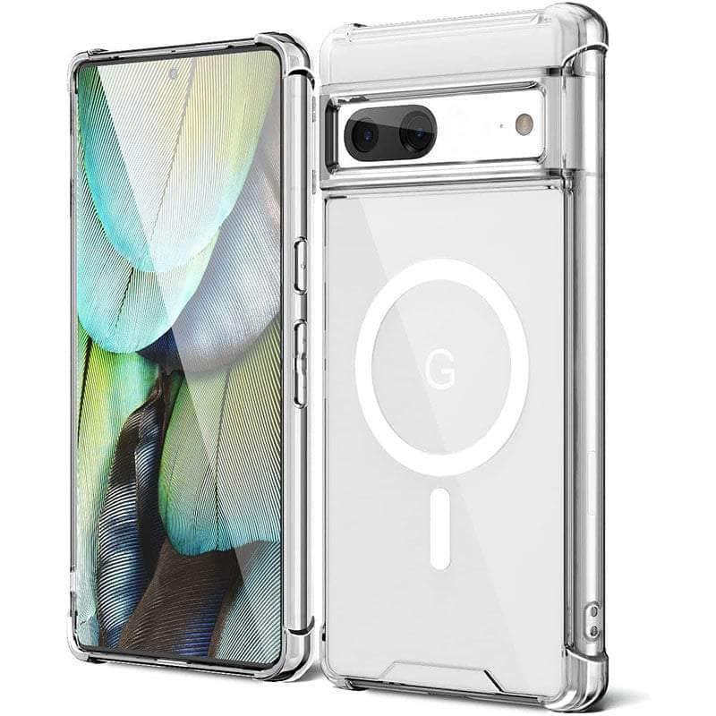 Magnetic Wireless Charging Case for Google Pixel 8 Pro - Magsafe Compatible Phone Cover for Fast Charging | Perfect for Home, Office & Travel Use