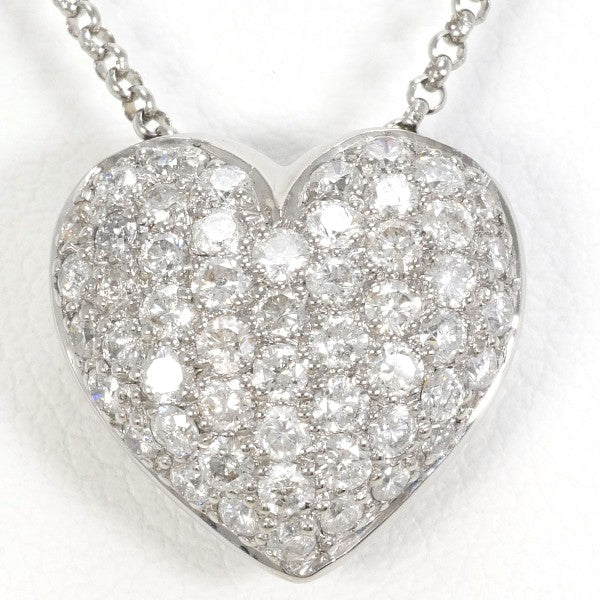 18K White Gold Diamond Necklace for Women - Elegant & Timeless Jewelry Gift for Anniversary, Wedding, Valentine's Day