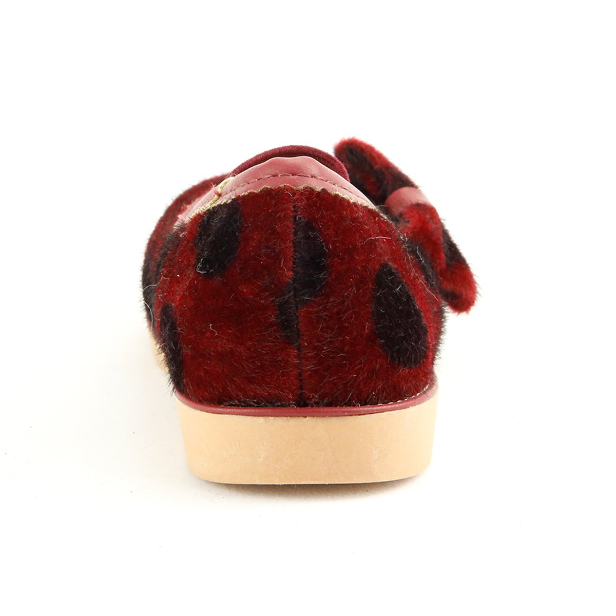 Polka Dot Mary Jane Flat Shoes for Girls - The Doll Maker Furskin Collection | Cute & Comfortable School Shoes, Party Footwear, and Everyday Wear