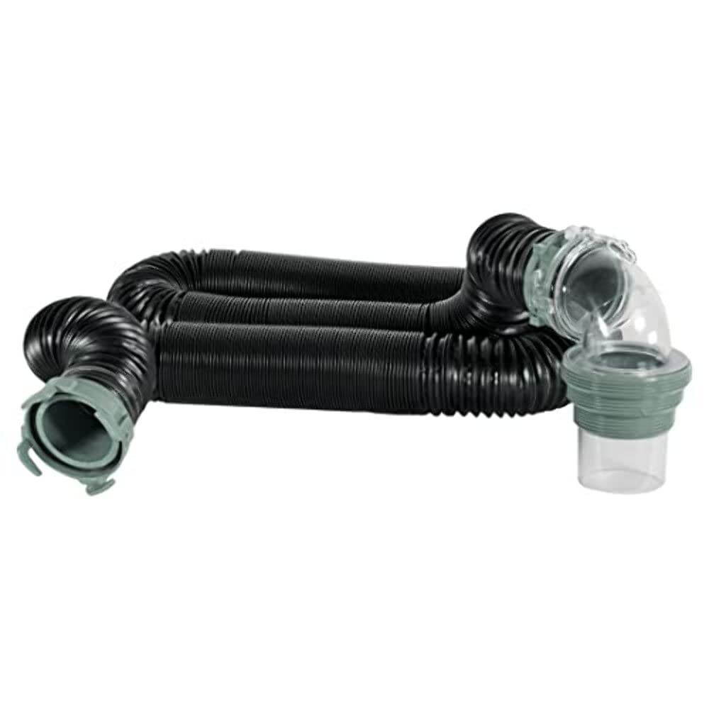 Duraflex 15ft RV Sewer Hose Kit - Heavy Duty Camper Waste Drainage for RV, Trailer & Motorhome | Outdoor Camping & Travel Essentials