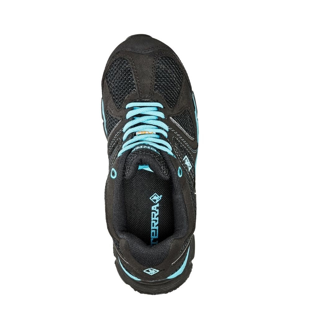 Terra Pacer 2.0 Women's Composite Toe Athletic Work Shoes - Lightweight Safety Shoes for Women, Slip Resistant & Comfortable - Perfect for Construction, Warehouse, Nursing & Healthcare Jobs