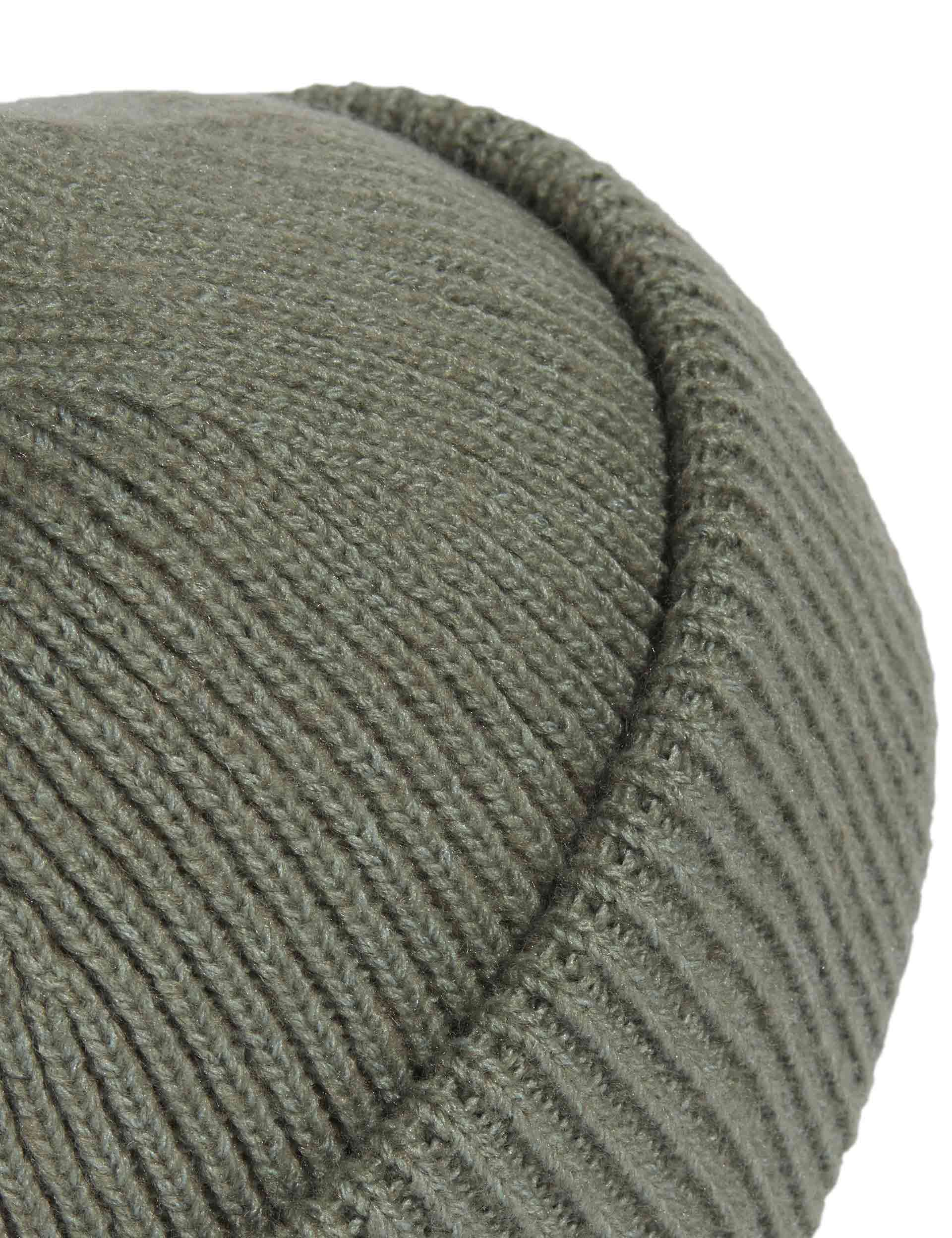 Terrex Multi Beanie - Silver Green & Linen Green Winter Hat for Men & Women | Warm Fleece Lined Skull Cap for Hiking, Running, Skiing & Outdoor Activities