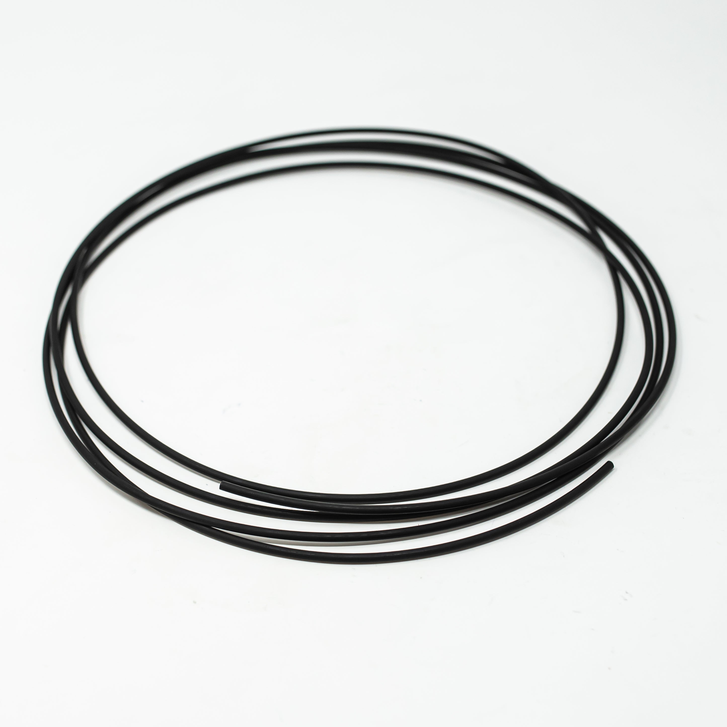 Premium Black Conductive Tubing - 1/8 Inch O.D. (10 Feet) for Electrical Projects, DIY Repairs & Robotics Applications