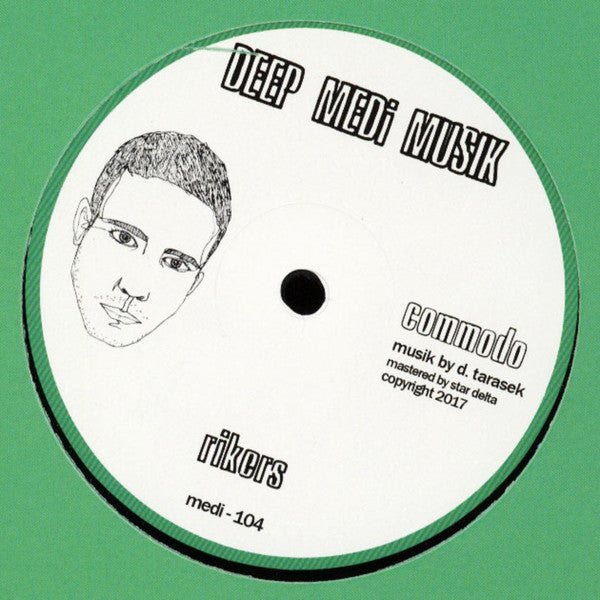 Commodo – Rikers / Daytona Vinyl Record – Deep Medi Musik (medi 104) – Perfect for DJ Sets & Electronic Music Collectors