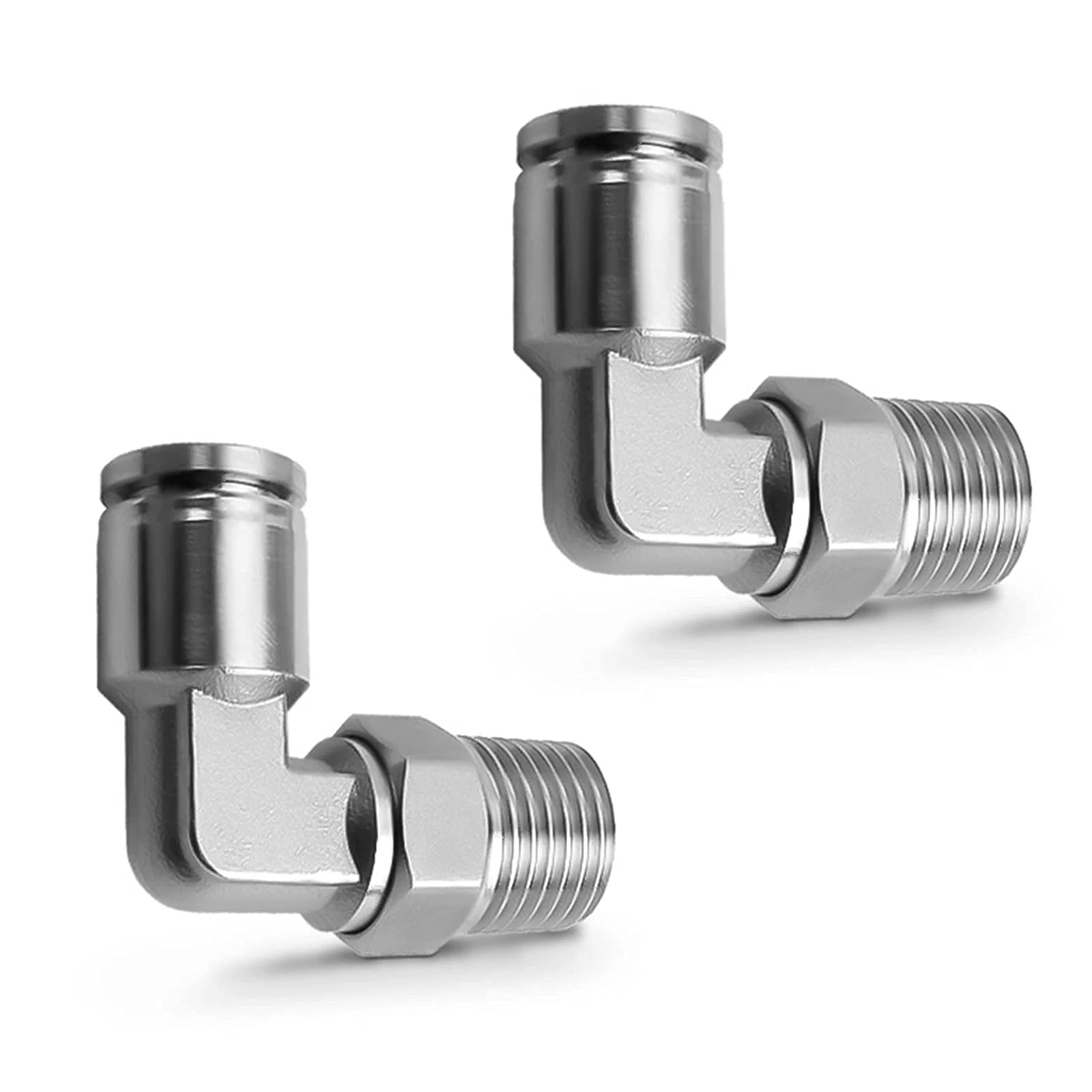 2-Pack 304 Stainless Steel 1/2