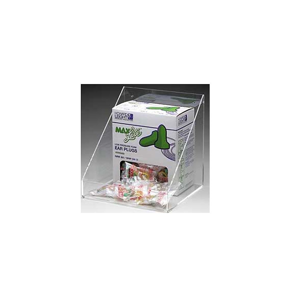 Universal Ear Plug Dispenser - Holds 200 Pairs of Ear Plugs for Workplace, Construction Site & Noise Protection Safety