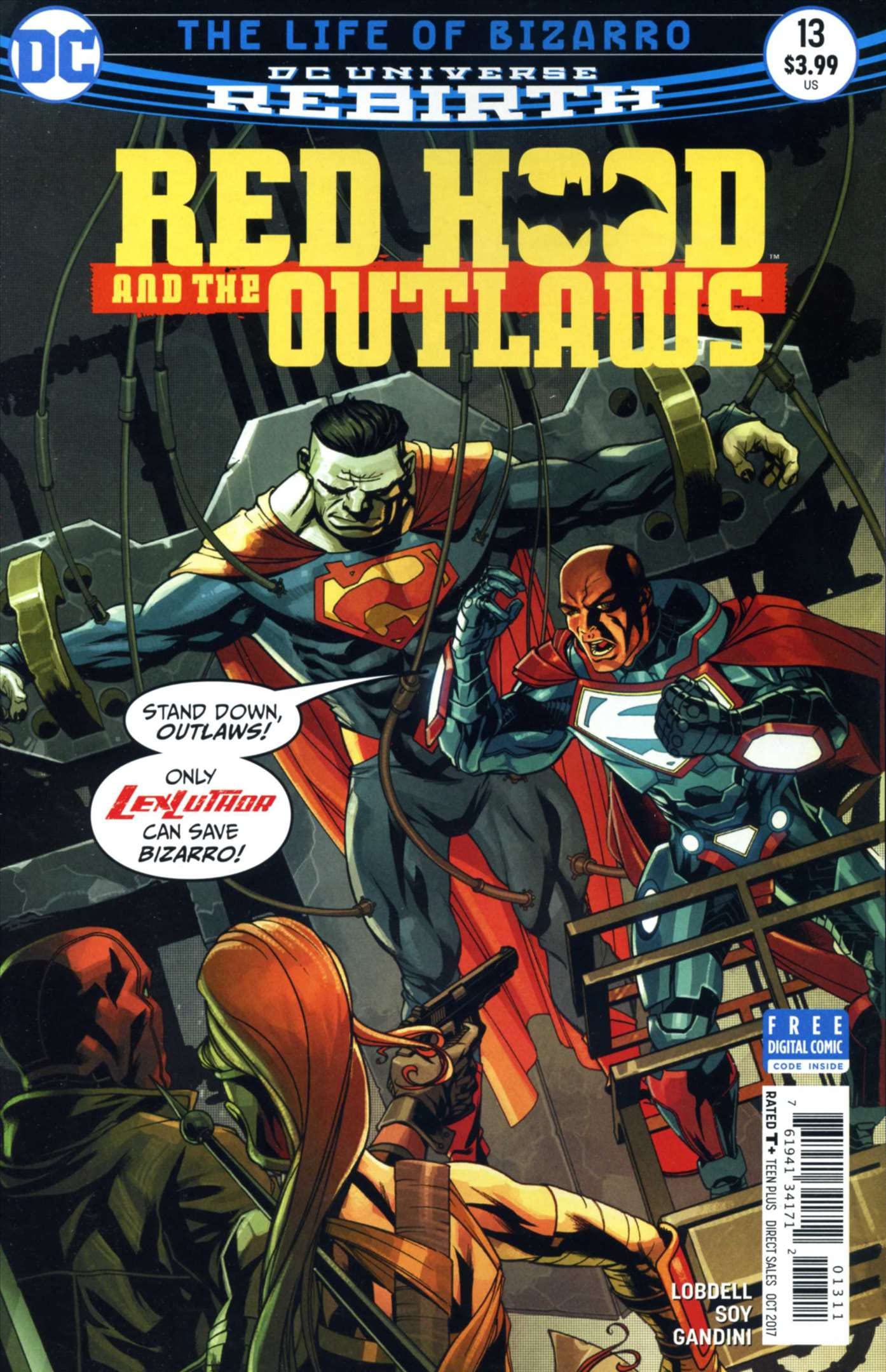 Red Hood and the Outlaws (2016) #13 VF/NM DC Comics | Rebirth Bizarro Issue - Perfect for Comic Collectors & DC Fans