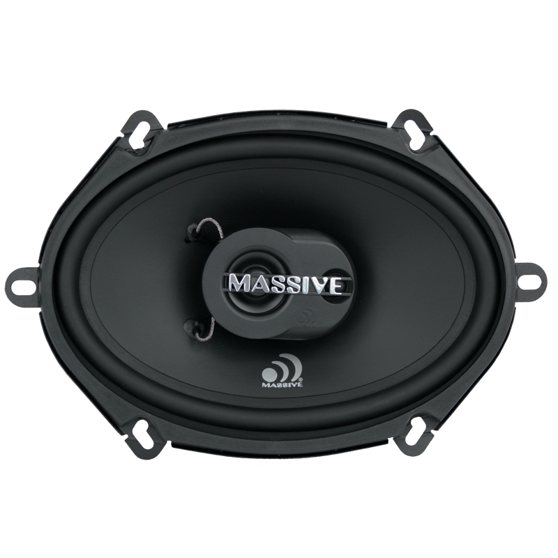MX57V2 5x7 / 6x8 Inch 2-Way 50 Watts RMS Coaxial Car Speakers - Premium Sound for Cars, Trucks & SUVs - Perfect for Upgrading Factory Audio Systems