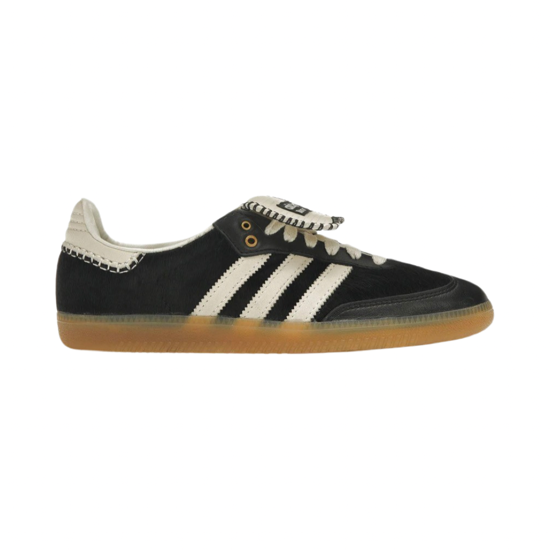 Adidas Samba Wales Bonner WB Pony Sneakers - Black & White Classic Leather Shoes for Men & Women | Perfect for Casual Wear, Street Style & Everyday Comfort