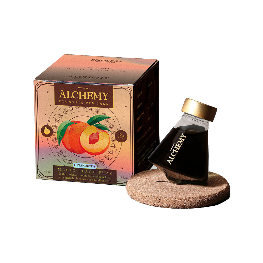 Premium Stardust Shimmer Fountain Pen Ink - Endless Alchemy Collection for Calligraphy & Writing - Perfect for Journals, Letters & Artistic Projects