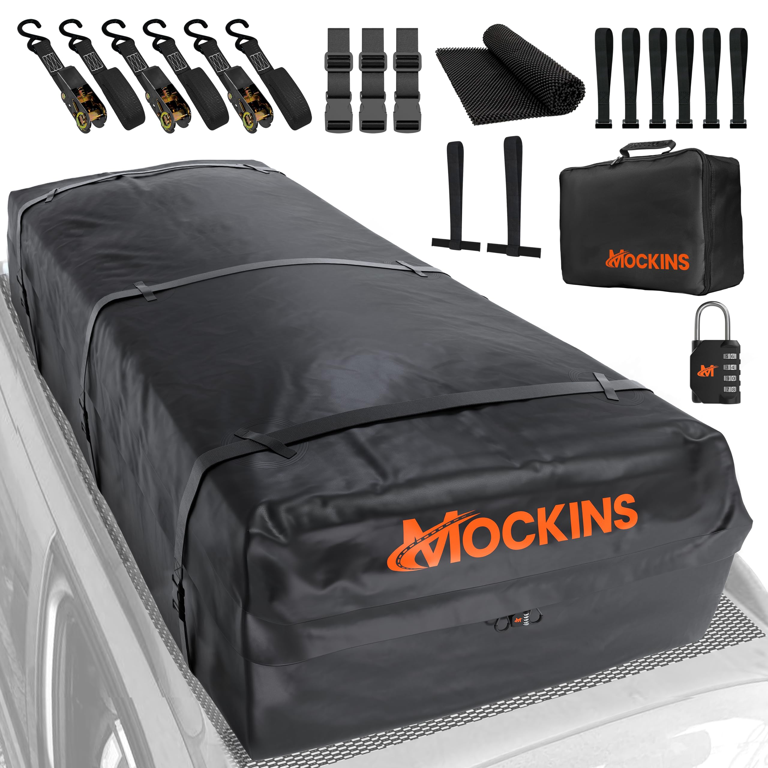 Mockins XXL 50 Cu Ft Waterproof Rooftop Cargo Carrier Bag | 85