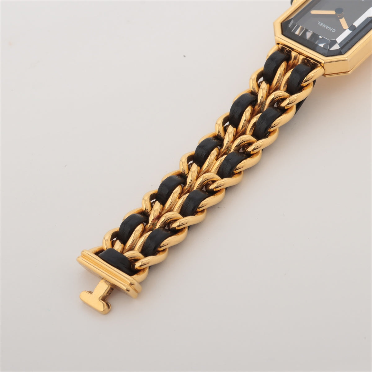 Chanel Première Gold and Black Luxury Women's Watch - Elegant Timepiece for Business, Parties & Special Occasions