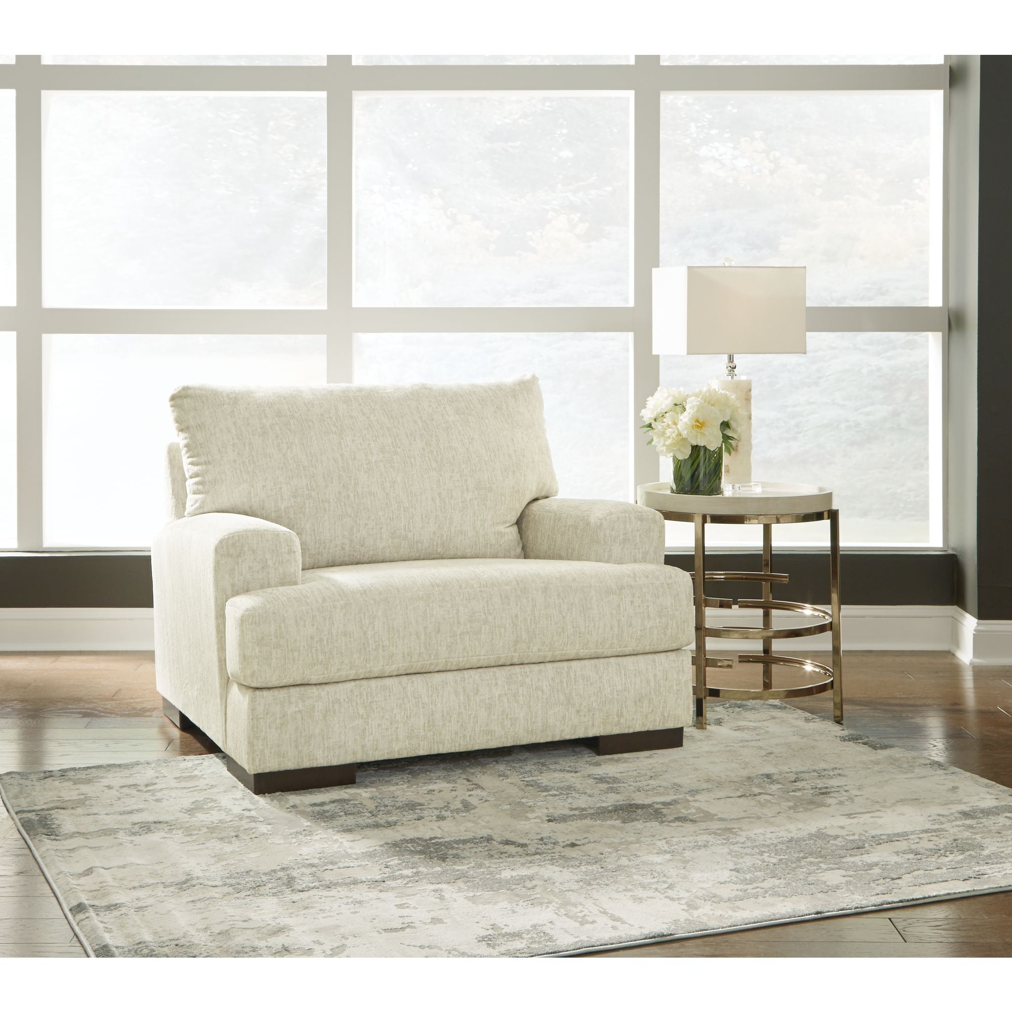 Caretti Oversized Chair & a Half - Comfortable Lounge Chair for Living Room, Bedroom, or Office - Perfect for Relaxing, Reading, or Napping