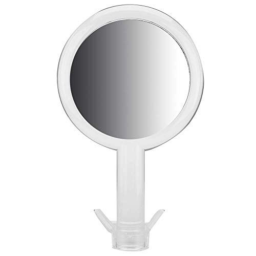 Double-Sided Travel Vanity Mirror - Round Makeup Mirror for Home & Bathroom (Portable & Lightweight)