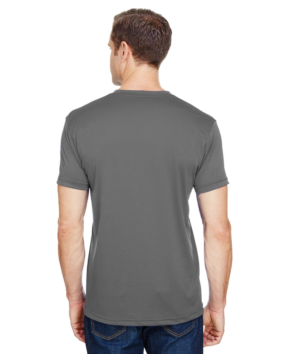 Bayside BA5300 Unisex 4.5 oz. Performance T-Shirt - Moisture Wicking, Breathable Polyester Shirt for Workout, Gym & Casual Wear