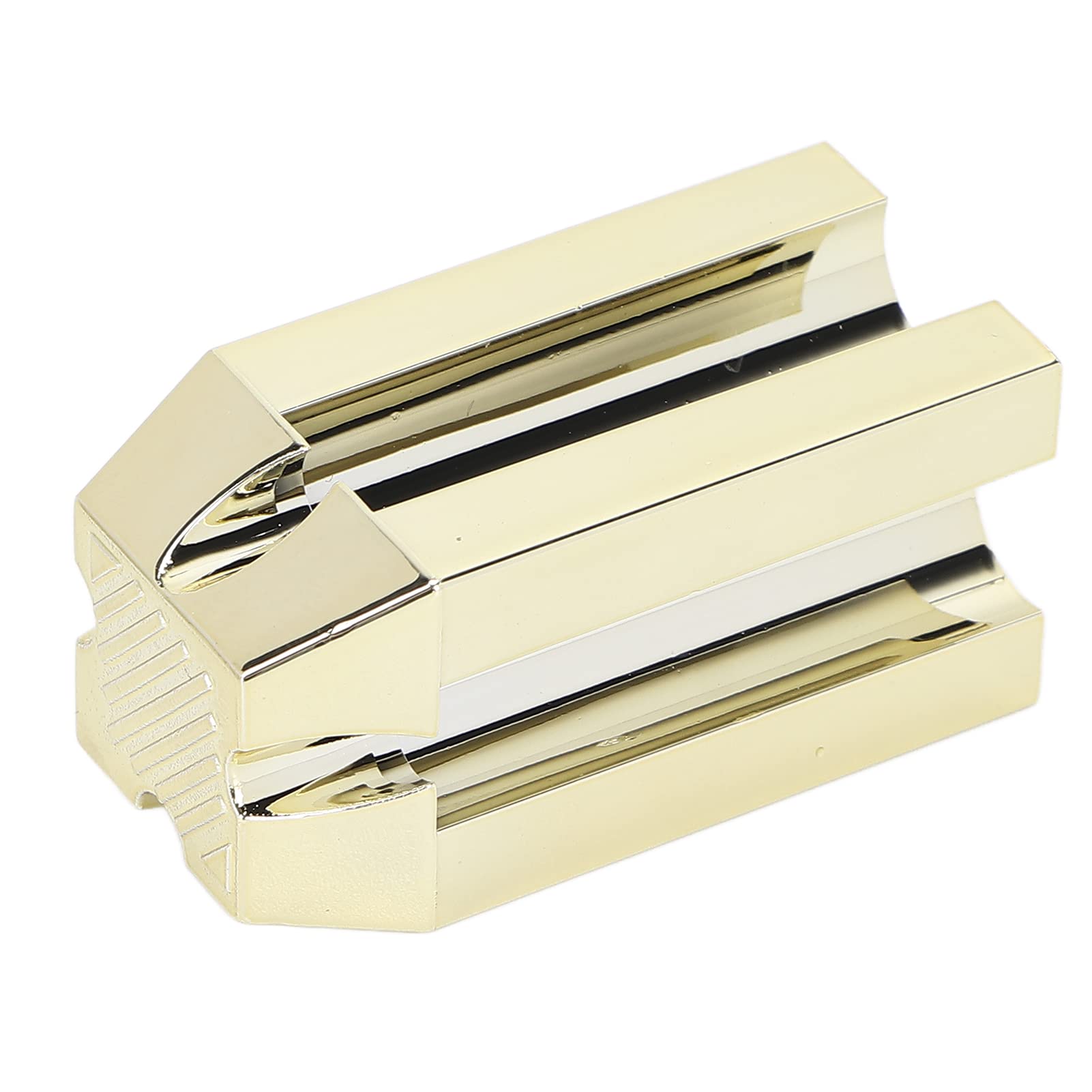 4-in-1 Alloy Eyebrow Pencil Sharpener - 4-Sided Cosmetic Sharpening Tool for Eyebrow, Eyeliner & Lip Pencils | Safe & Efficient Makeup Accessory for Precise Pointed or Flat Tips | Perfect for Home Use & Professional Makeup Kits