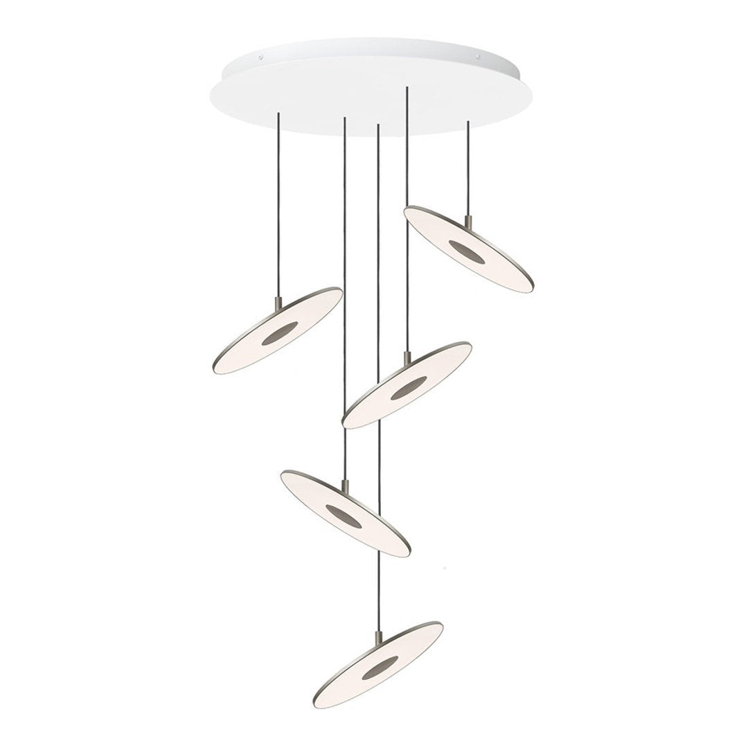 Circa Chandelier - Elegant Crystal Ceiling Light Fixture for Dining Room, Living Room & Bedroom | Modern Home Decor Lighting
